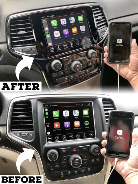 2016-2021 Jeep Grand Cherokee Uconnect 4C NAV with 8.4-Inch Display UAV Radio with Apple CarPlay & Android Auto