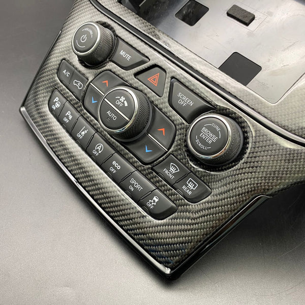 2019 -2021 Jeep SRT • TrackHawk Carbon Radio Bezel