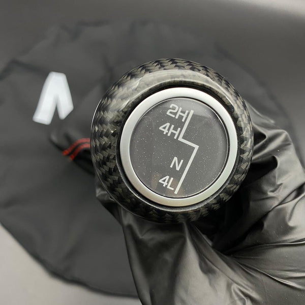 2018-2024 Jeep Wrangler Gladiator Red Accent 4x4 Shifter