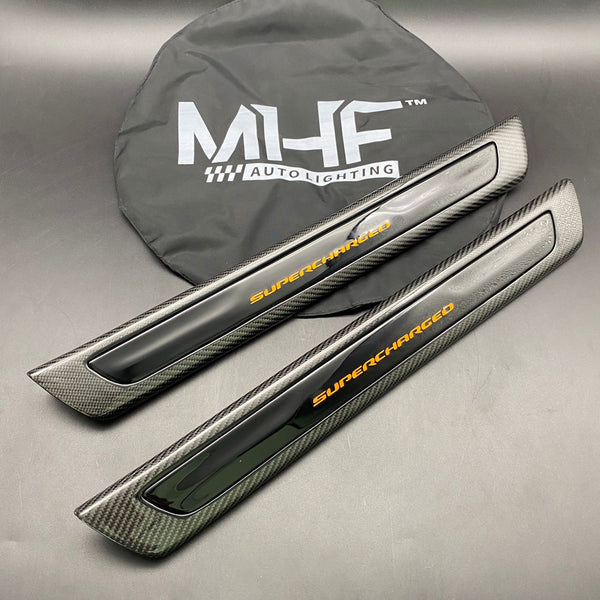 2018-2022 Jeep Trackhawk / Durango Hellcat “Supercharged” Carbon Door Sills