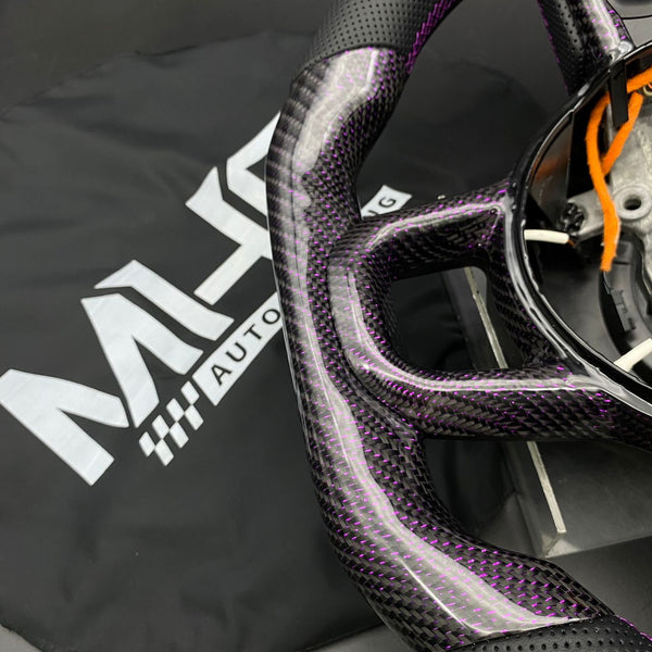 2018+ JT / JL “Purple Carbon ” Jeep Wrangler Steering Wheel