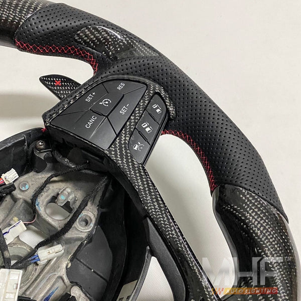 2014-2021 Jeep Grand Cherokee “TrailHawk” Carbon Steering Wheel WK2