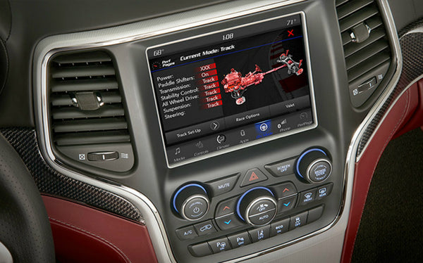 2016-2021 Jeep Grand Cherokee Uconnect 4C NAV with 8.4-Inch Display UAV Radio with Apple CarPlay & Android Auto