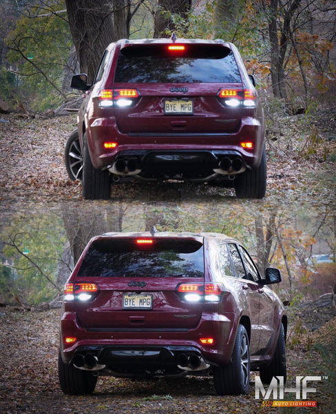 2011-2021 Rear LED Replacement Bulbs Jeep WK2