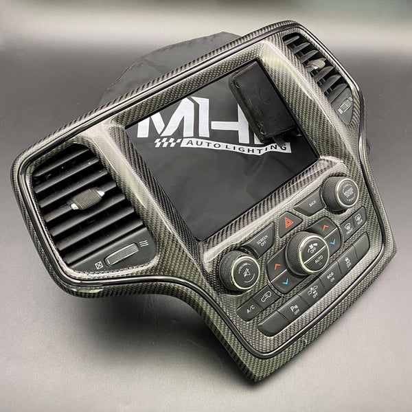 2014-2018 Jeep SRT / TrackHawk Carbon Radio Bezel