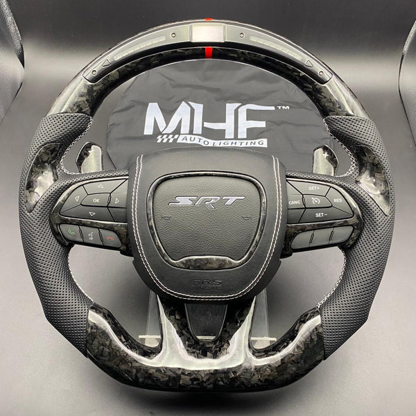 2015 -2021 Forged Carbon Accent Steering Wheel