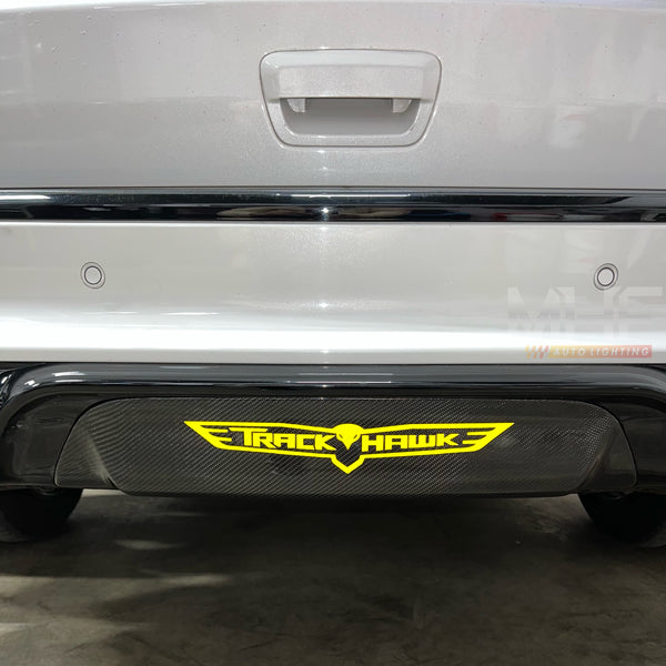 Trackhawk Rear Bumper Hitch Bezel Cover for 2018-2021 Grand Cherokee WK2